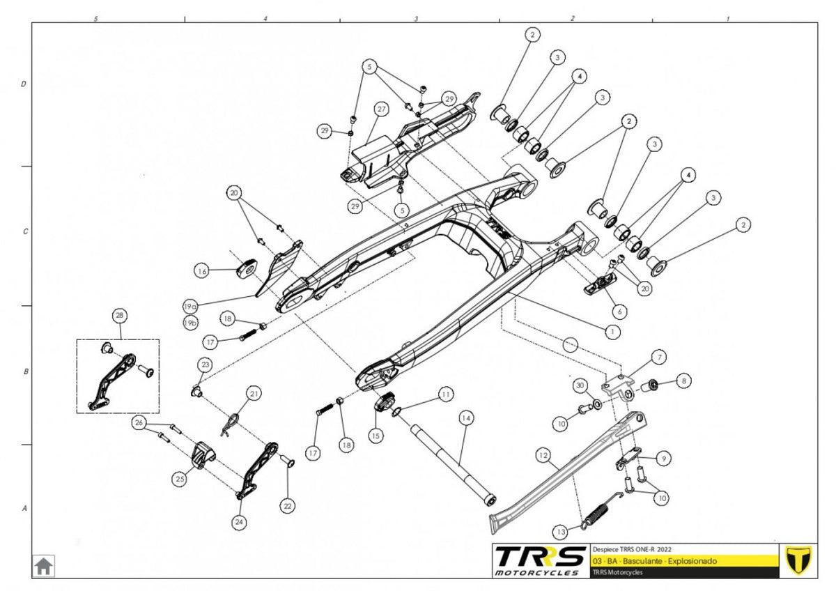 TRRS 2023 ONE R (COMPETITION) — 03TR Svārsts