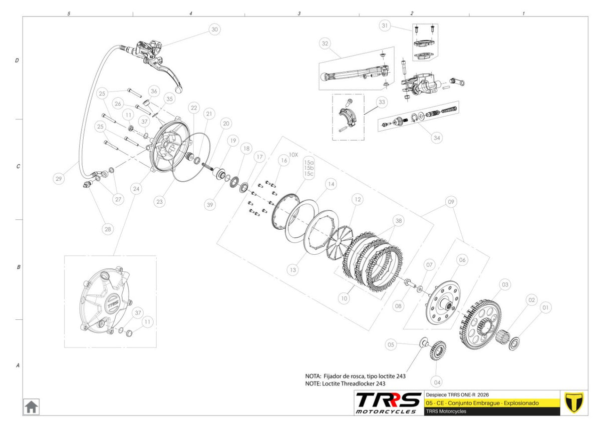 TRRS 2026 ONE R (COMPETITION) — 05MT Sajūgs