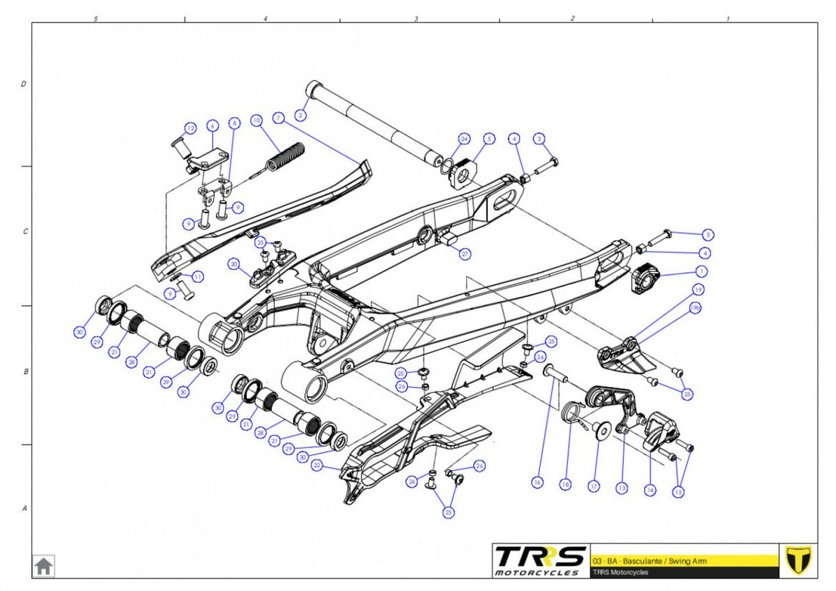 TRRS 2023 XTRACK ONE RR (COMPETITION) — 03TR Svārsts