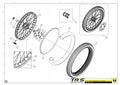 TRRS 2023 XTRACK ONE RR (HOMOLOGATED) — 11TR Priekšējais ritenis
