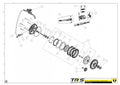 TRRS 2024 XTRACK ONE ELECTRIC START — 05MT Sajūgs