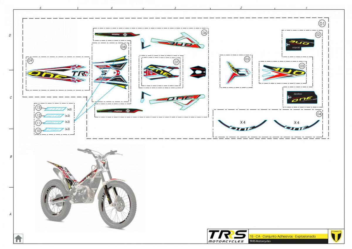 TRRS 2023 ONE — 15TR Uzlīmes
