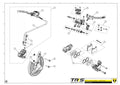 TRRS 2023 XTRACK ONE — 08TR Priekšējā bremze