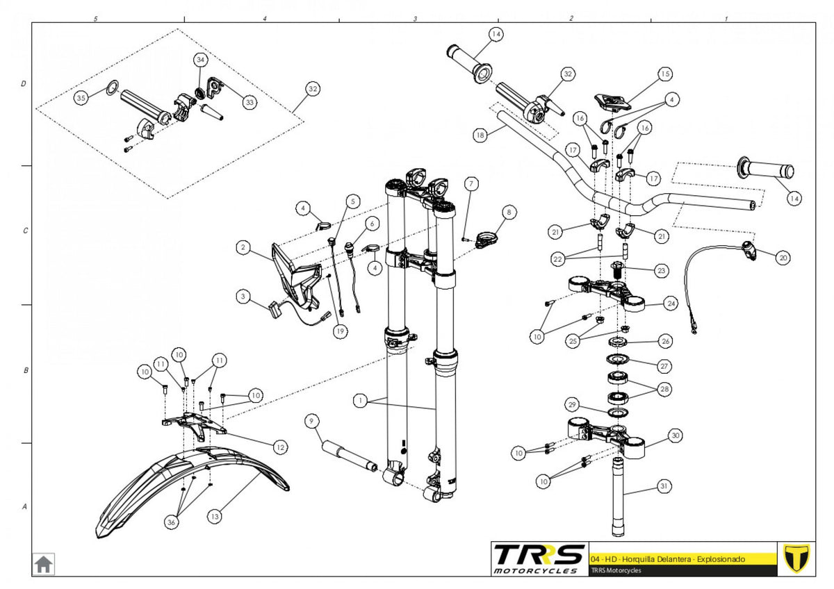 TRRS 2023 XTRACK ONE — 04TR Balstiekārta
