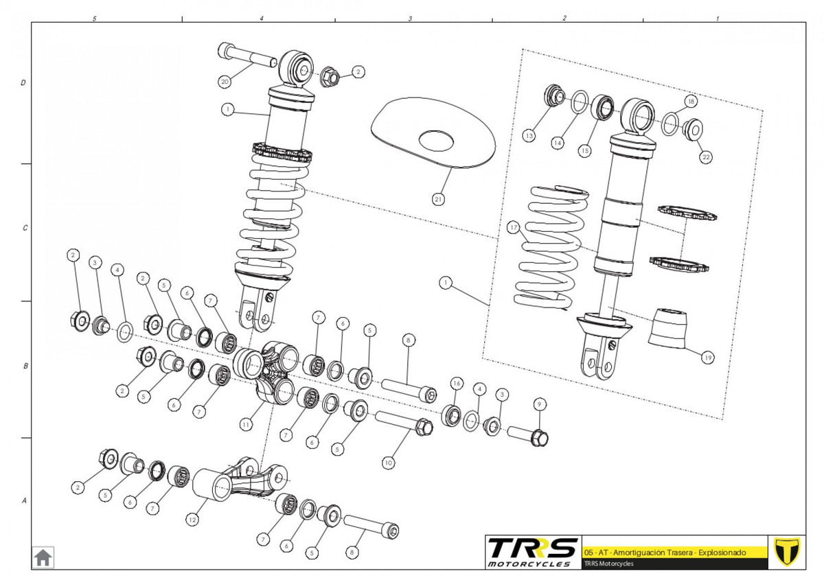 TRRS 2023 XTRACK ONE — 05TR Amortizators