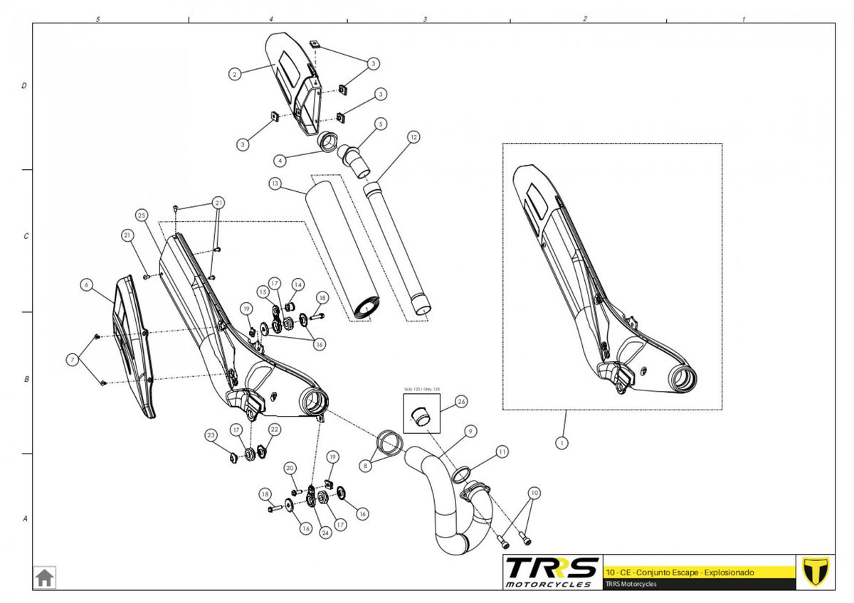 TRRS 2023 XTRACK ONE — 10TR Izpūtējs