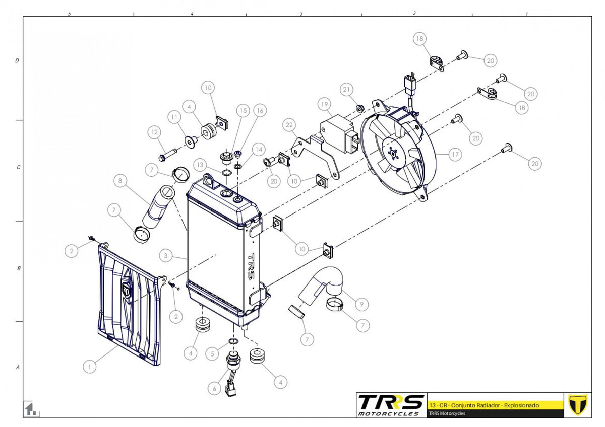 TRRS 2023 ONE ELECTRIC START — 13TR Radiators