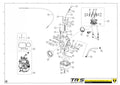 TRRS 2023 XTRACK ONE ELECTRIC START — 14TR Karburators