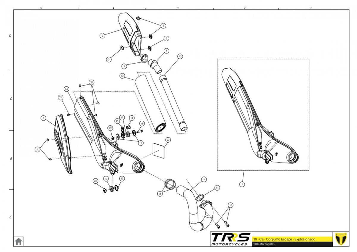 TRRS 2023 ONE ELECTRIC START — 10TR Izpūtējs