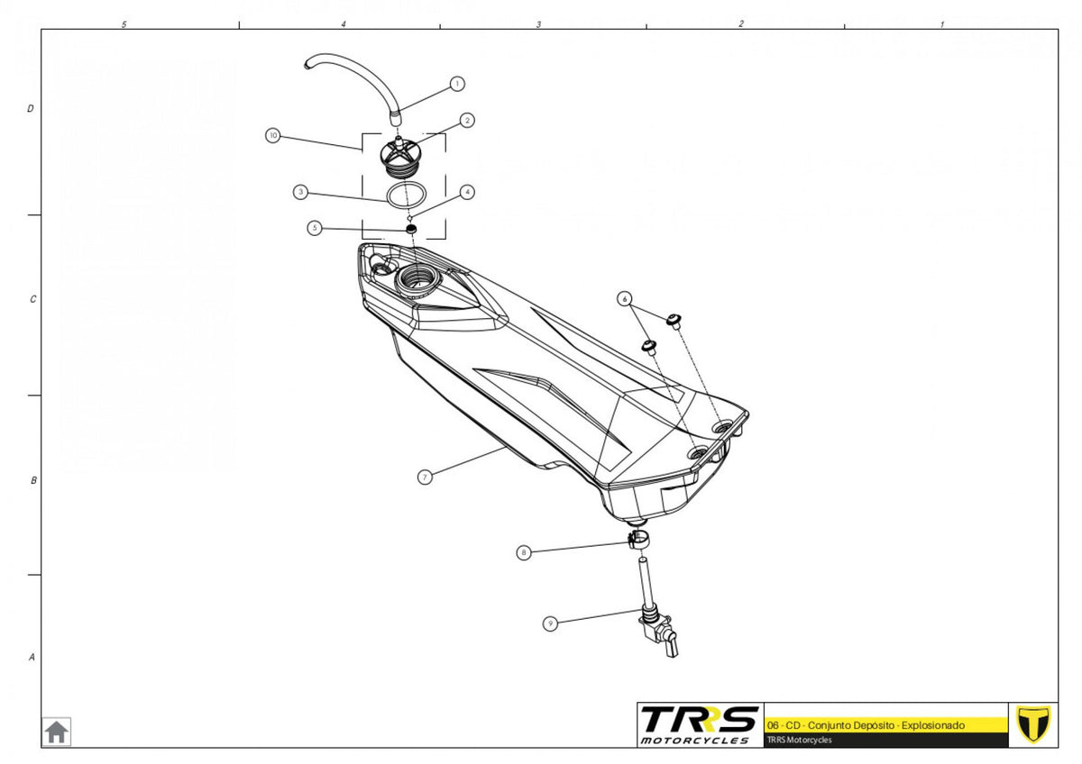 TRRS 2023 ONE — 06TR Degvielas tvertne