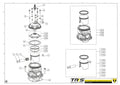 TRRS 2023 ONE — 07MT Cilindrs un virzulis