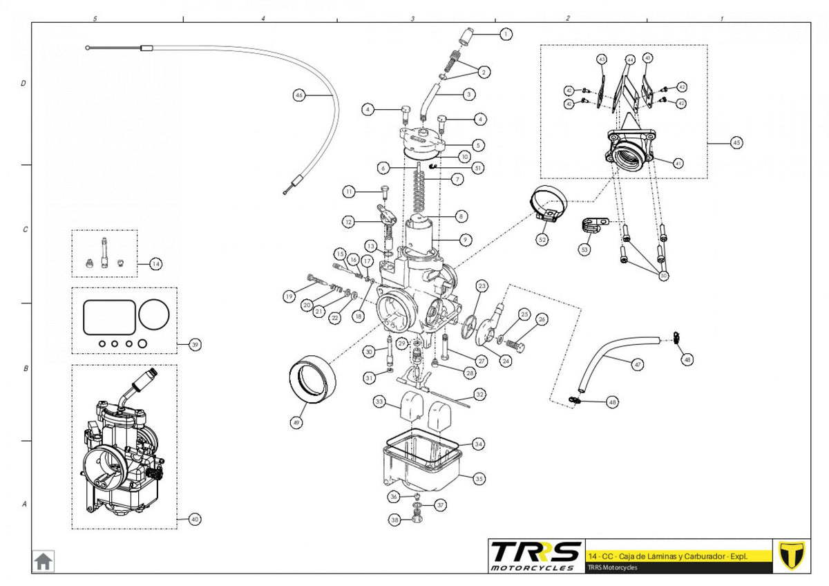 TRRS 2023 XTRACK ONE — 14TR Karburators