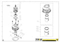 TRRS 2023 ONE — 07MT-125 Cilindrs un virzulis 125cc